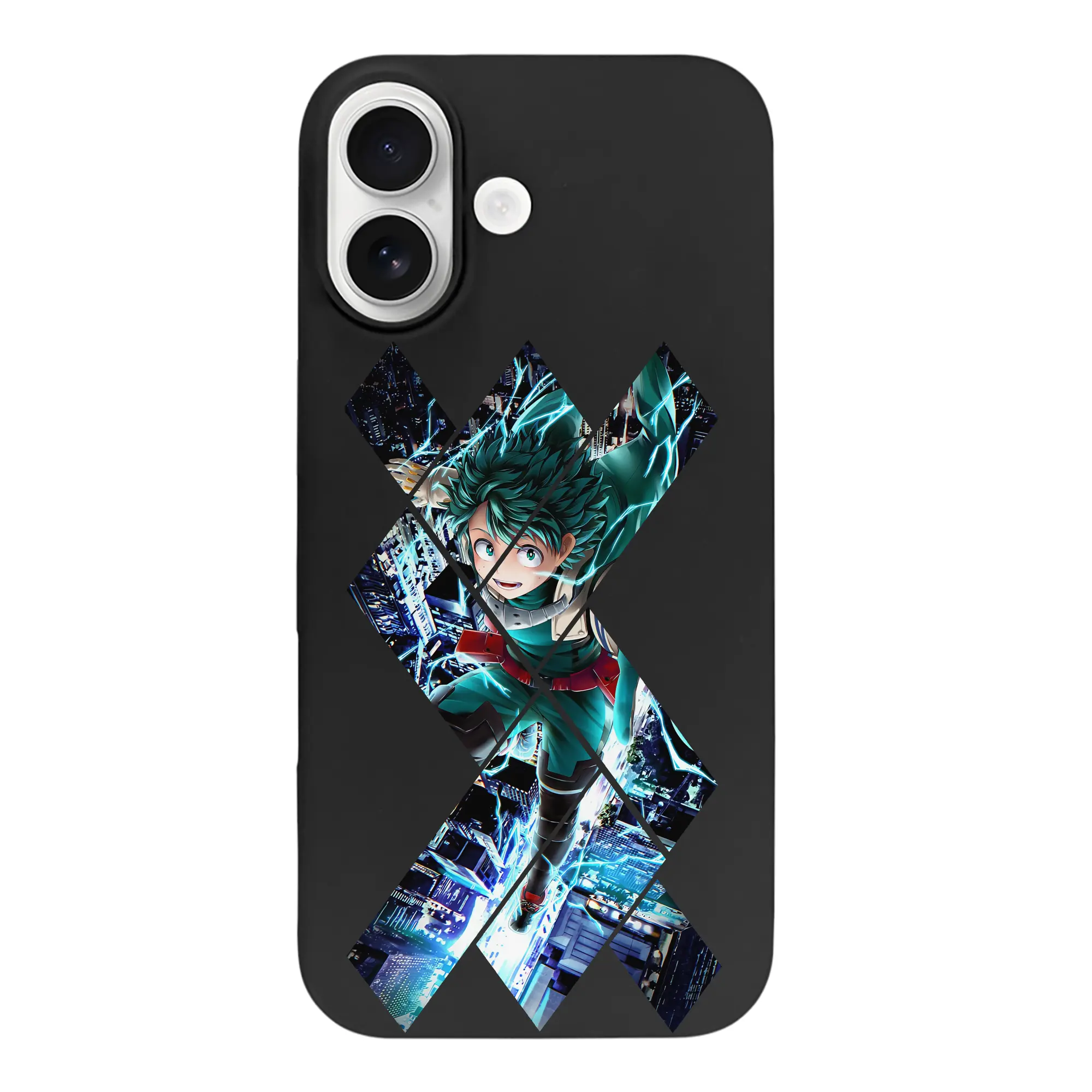 僕のヒーローアカデミア グッズ,緑谷出久 - iPhone 17 シリーズ シリコンケース 薄型 耐衝撃 指紋防止 ソフトタッチカバー 精密フィット 傷防止 保護ケース iPhone 17/17 Air/17 Pro/17 Pro Max 対応